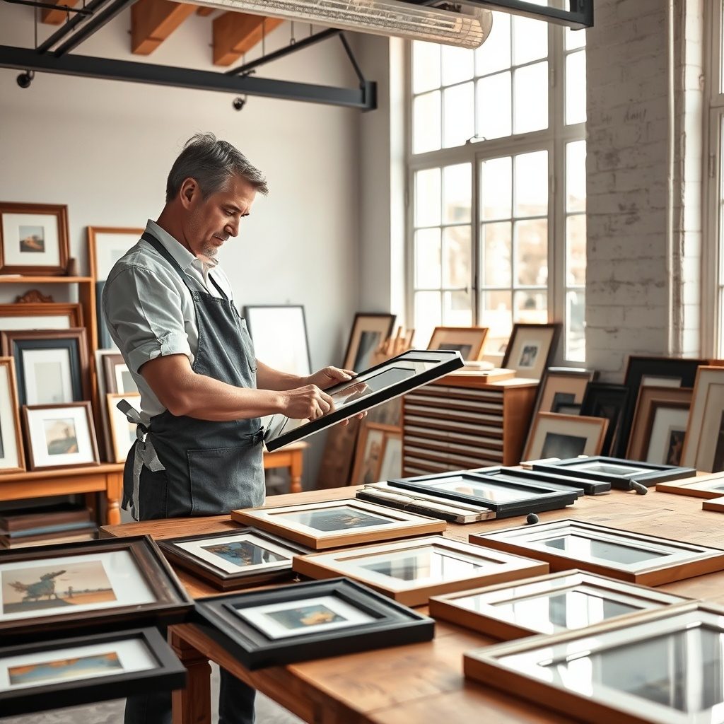 Artframe custom framing workshop
