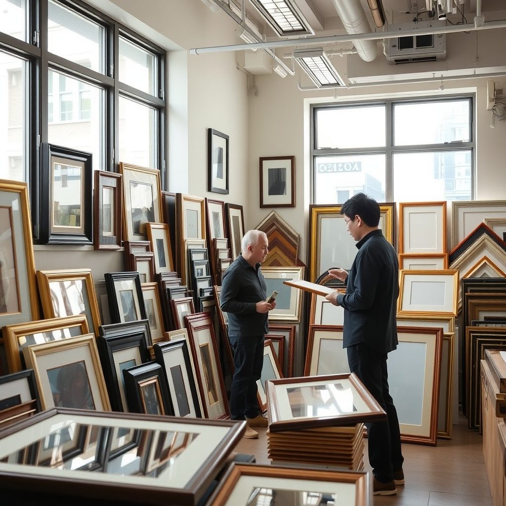 Custom framing workshop
