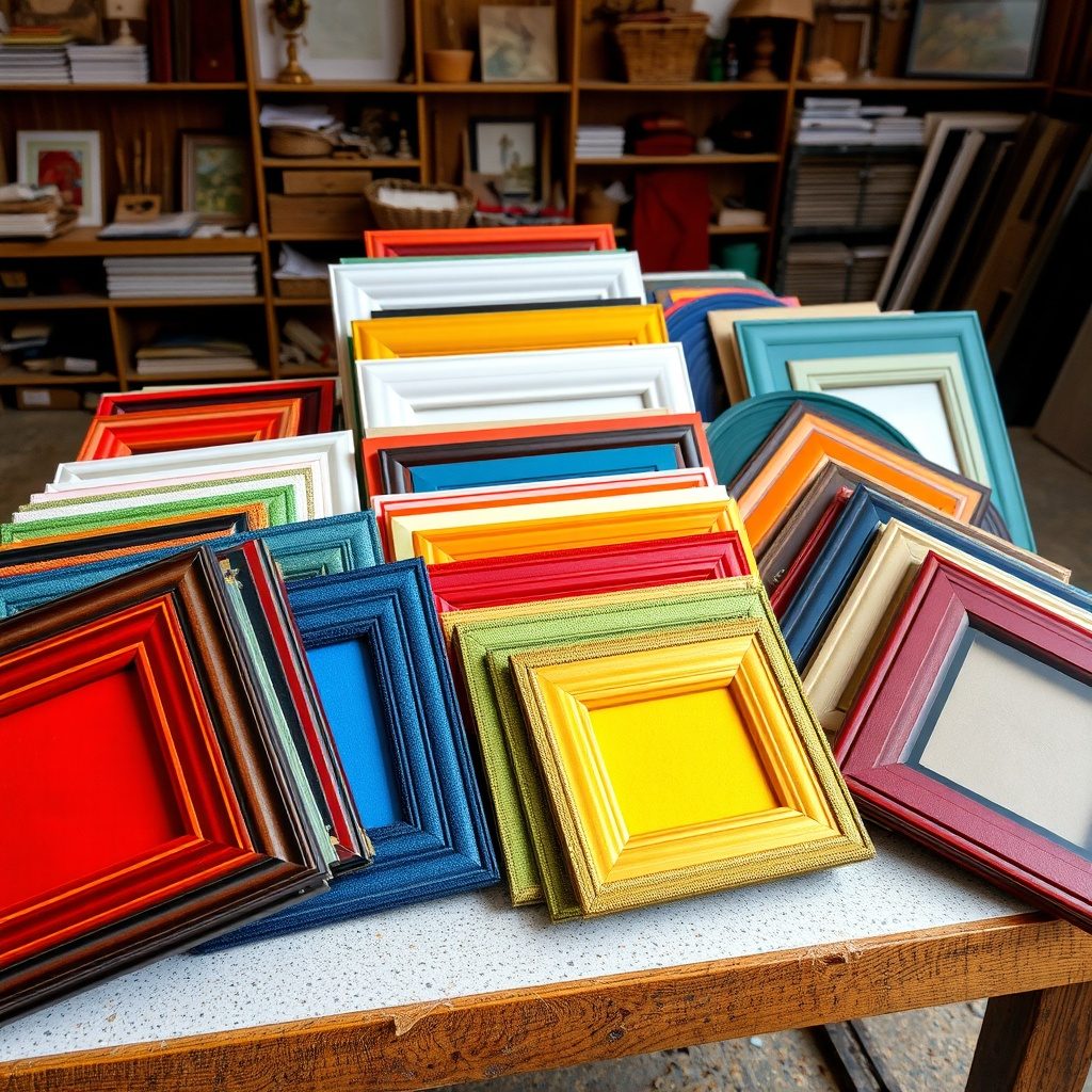 Modern frame sample